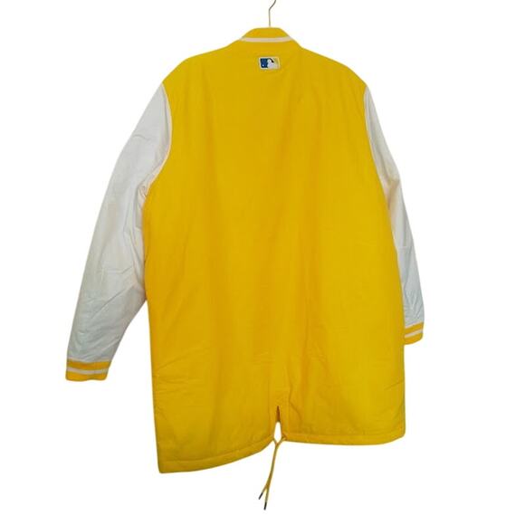 Nike MLB Authentic Boston Red Sox City Connect Dugout Jacket Yellow XL NWT - Picture 5 of 9